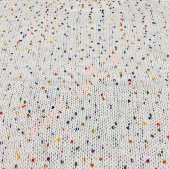 New Fun Confetti Birthday Crewneck Sweater - Picture 6 of 8